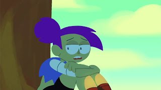 OK KO Lets Be Heroes Corto  El Mal Día de Enid Español de España HD [upl. by Aihsemek]