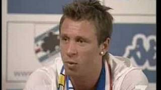 Cassano alla Sampdoria per rinascere [upl. by Atteynod]