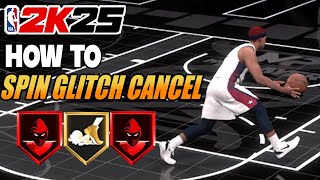 HOW TO SPIN GLITCH CANCEL in NBA 2K25 [upl. by Labana]