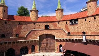 Barbakan Kraków Barbican Cracow Polska Poland HD videoturysta [upl. by Findley]