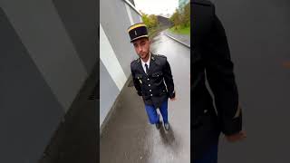 En vareuse 😎 gendarmerie gendarme militaire army gendarmerienationale vareuse military [upl. by Ettelrats]