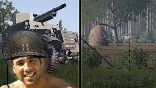 M3 Gun Carrier TERRORIZES German Armour in Squad 44 [upl. by Eilac196]