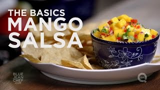 How to Make Mango Salsa  The Basics on QVC [upl. by Cirdec]