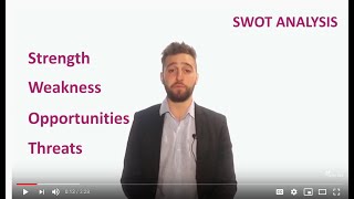 SWOT Analysis  How to conduct a SWOT for your business Step By Step Guide [upl. by Naejarual4]