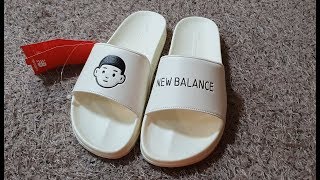 4K Noritake x New Balance Slides and Sandals 노리타케 X 뉴발란스 슬리퍼 [upl. by Tanny799]