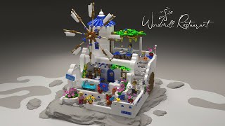 Windmill Restaurant Bricklink Series 6 [upl. by Melmon872]