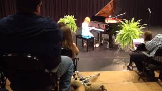 Emalie Paulin plays Shimmering Waters by Valerie Roubos [upl. by Fabiano]