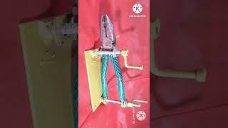 How to make mini bench vice from cutting player from waste home made [upl. by Garibald]