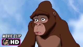 TARZAN Clip  Two Worlds One Family 1999 Disney [upl. by Enamart804]