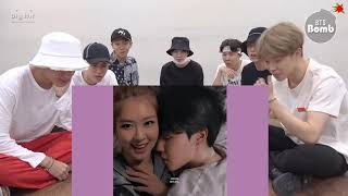 BTS Reaction  BTS x BLACKPINK COUPLE SHIPS 2019 [upl. by Florry]