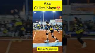 Calista Maya 😍 volleytarkam volleyball seputarvolley calistamaya vollymania shorts [upl. by Jauch]