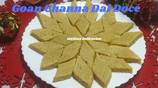 Doce Recipe Goan Channa DoceGoan Christmas Special RecipeDoce de GraoWedding Doce Recipedoce [upl. by Yzzo]