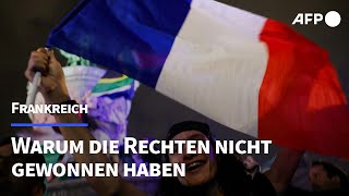 Warum die Rechtspopulisten in Frankreich nicht gewannen  AFP [upl. by Moersch]