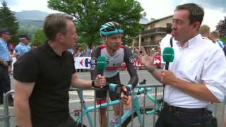 Jens Voigt at the Tour de France 2013 on ITV [upl. by Bluhm]