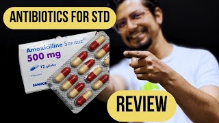 Antibiotics for STD  Chlamydia gonorrhea syphilis antibiotics treatment in Hindi [upl. by Holmes632]