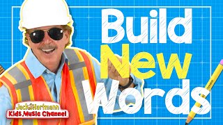 Build New Words  Prefix and Suffix for Kids  Jack Hartmann [upl. by Nivlag421]