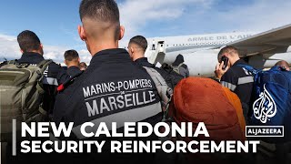 New Caledonia unrest France sends forces to pacific island [upl. by Esilana]