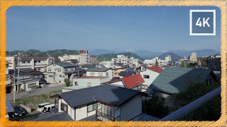 YUDANAKA SPA TOWN on early morning  Walking tour  Nagano Japan [upl. by Earazed]