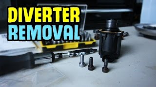 HOW TO REMOVE YOUR DIVERTER VALVE  VW MK7 BASICS [upl. by Arahd]