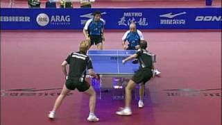 German Open Christian Suss Zoltan FejertKonnerthLucjan Blaszczyk Wang Zeng Yi [upl. by Yatnahc]