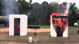 FireGuard E84® Wooden IBeam Test [upl. by Agate90]