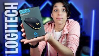 EL MOUSE MAS POPULAR del MERCADO  Logitech G203 [upl. by Darwin]