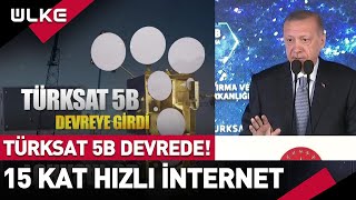 15 Kat Hızlı İnternet TURKSAT 5B Devrede [upl. by Eramal531]