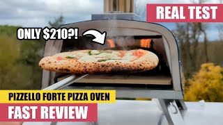 FAST REVIEW  Pizzello Forte Gas Pizza Oven ONLY 210 [upl. by Stevana]