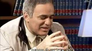 Garry Kasparov Interview On Channel 2 Israel May 2010 [upl. by Roselba2]