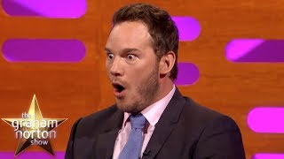 Chris Pratt Talks Accents Getting Naked amp Stealing Food  The Graham Norton Show CLASSIC CLIP [upl. by Dorette988]