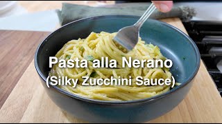 Silky Zucchini Pasta Pasta With PecorinoZucchini Sauce and Basil Milk Street [upl. by Anivid]