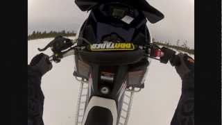 Polaris RMK Assault 2013 GoPro2 Feeling For A Wheelie [upl. by Bradan]