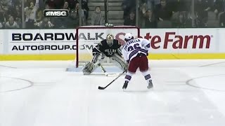 Mats Zuccarello shootout goal vs Dallas  01072011 HD [upl. by Ellenehs]