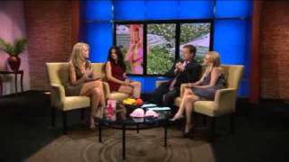 Adriana Lima and Erin Heatherton talk Victorias Secret Bombshell Summer Tour [upl. by Mord]