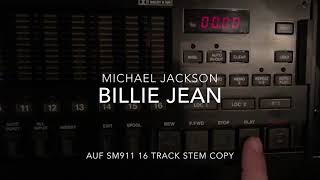 TASCAM MSR 16S  Michael Jackson  Billie Jean Multitrack [upl. by Ikir]