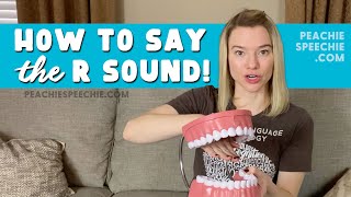 How to say the R sound bunched by Peachie Speechie [upl. by Iznik310]