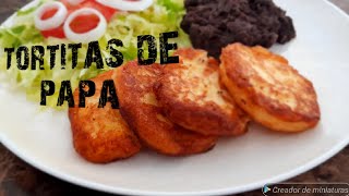 Las mejores tortas de papa  como hacer tortitas de papa fácil y rápido [upl. by Goodwin]