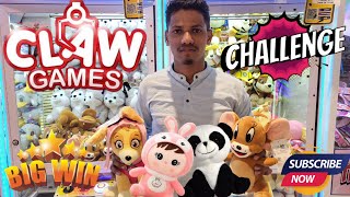 Claw Machine Challenge At Timezone Arcade aviraai [upl. by Anear395]