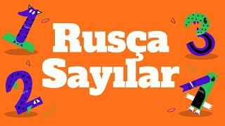 Rusça Sayılar  Числа на Русском 1DEN 10A KADAR RusçaSayılar RusçaÖğreniyorum [upl. by Nola23]