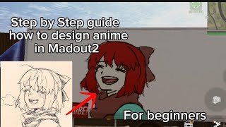 How to design anime in MO2 BCO Step by step guide for beginners [upl. by Isidoro]