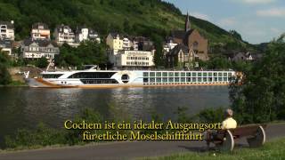 Ferienland Cochem Moselschifffahrten  schifffahrten  Mosel  Deutschland [upl. by Crellen]