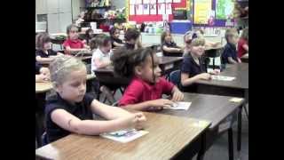 Kindergarten  Reading at a Critical Level Part 1 [upl. by Rentschler]