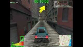 Midtown Madness 2 Walkthrough Crash Course 8 About Face [upl. by Gabriello731]