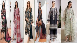 Pakistani Printed Suit Design  Party Wear Design  2024 Ke New Design dress [upl. by Rosalba899]