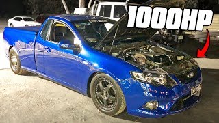 SAVAGE street racing in Australia 1000hp Barras Commodores UTES [upl. by Nazarius]