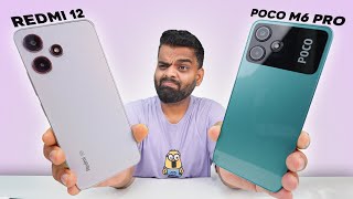 Konsa Best Hoga Redmi 12 vs POCO M6 Pro [upl. by Aramanta]