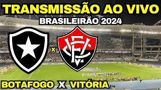 BOTAFOGO X VITÓRIA AO VIVO DIRETO NILTON SANTOS  BRASILEIRÃO [upl. by Anasiul]