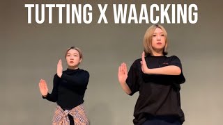 SPELLA  Tutting X Waacking combination choreography [upl. by Rehctaht574]