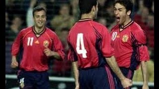 Los Mejores Goles de la Selección Española Clasificación Eurocopa 2000 [upl. by Nasas]