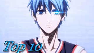 Top 10  Kuroko no Basket  AMV´s [upl. by Thgiwd]